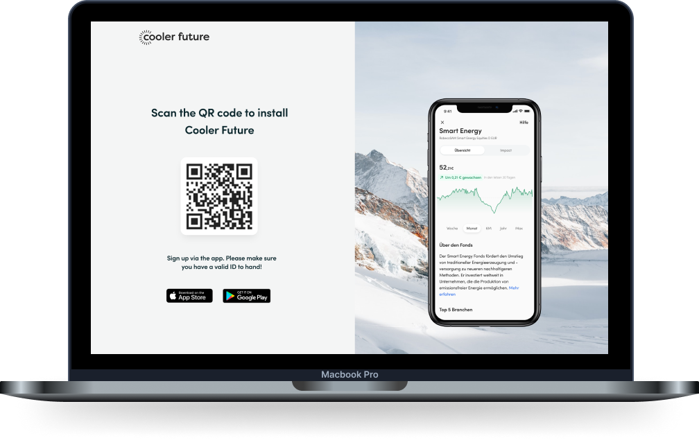 Website funds page