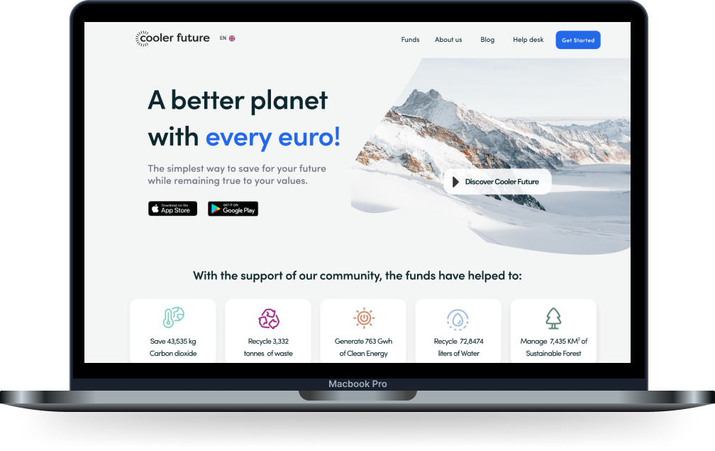 Website homepage